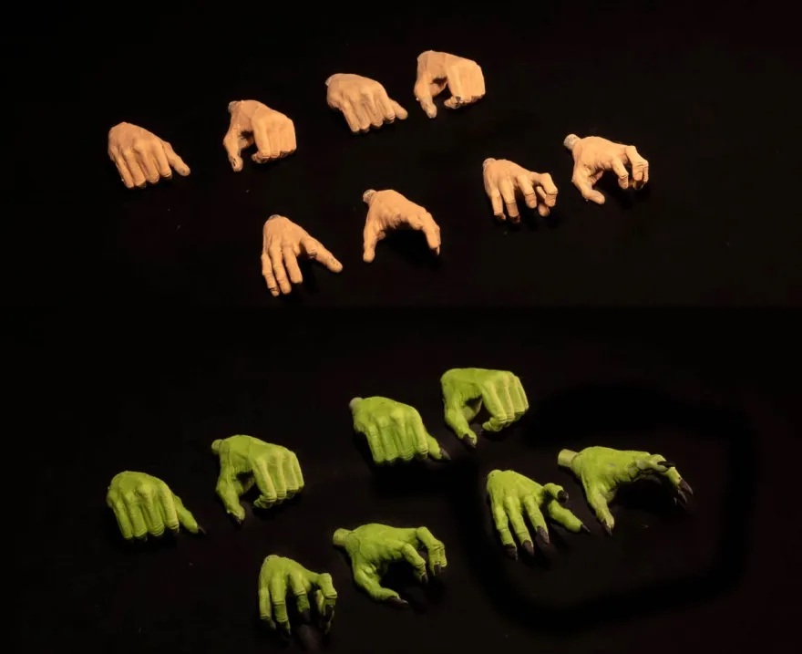 Mythic Legions: Poxxus Zubehör-Set für Actionfiguren Hands Pack