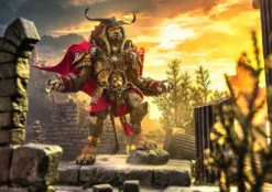 Mythic Legions: Reign of the Beasts Actionfigur Leodysseus Ogre Scale