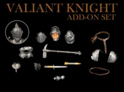 Mythic Legions: Reinforcement 3 Zubehör-Set für Actionfiguren Valiant Knight Add-On Set