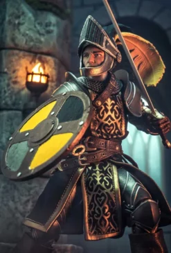 Mythic Legion: The Roleplaying Game - Deluxe Heroic Paladin/Cleric - Base Player