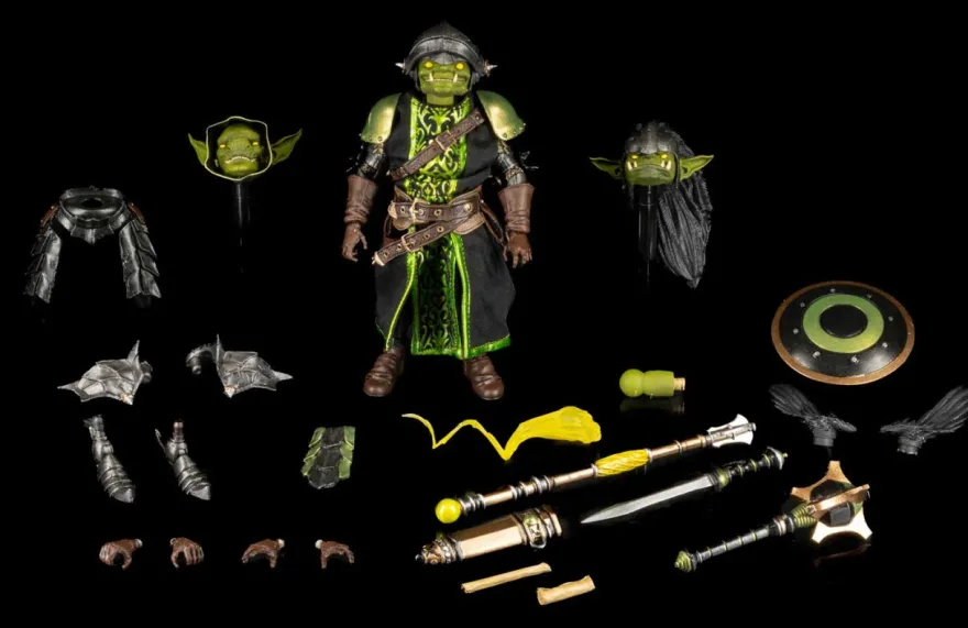 Mythic Legion: The Roleplaying Game - Deluxe Malignant Paladin/Cleric - Base Player