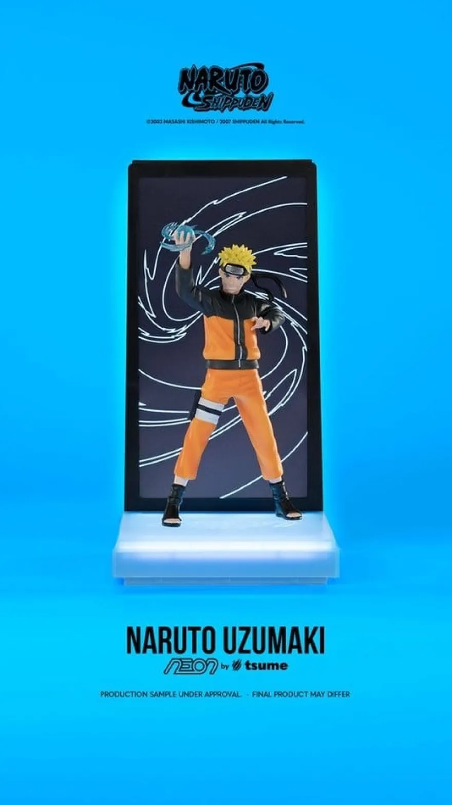 Naruto Neon Figur 1/9 Naruto Uzumaki 25 cm