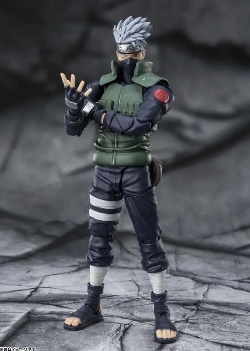 Naruto S.H.Figuarts Actionfigur Kakashi Hatake -The famed Sharingan Hero- 16 cm