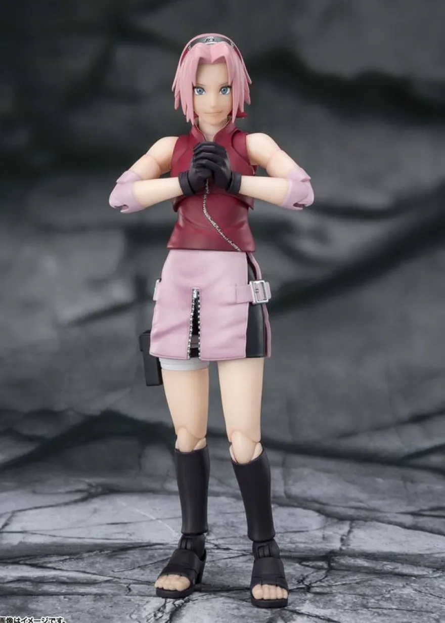 Naruto Shippuden S.H. Figuarts Actionfigur Sakura Haruno -Inheritor of Tsunade's indominable will-
