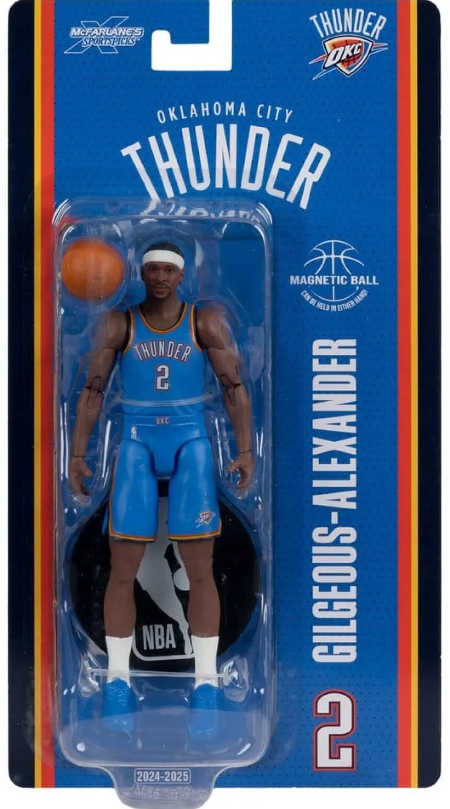 NBA SportsPicks Actionfigur Shai Gilgeous-Alexander (Oklahoma City Thunder) 16 cm