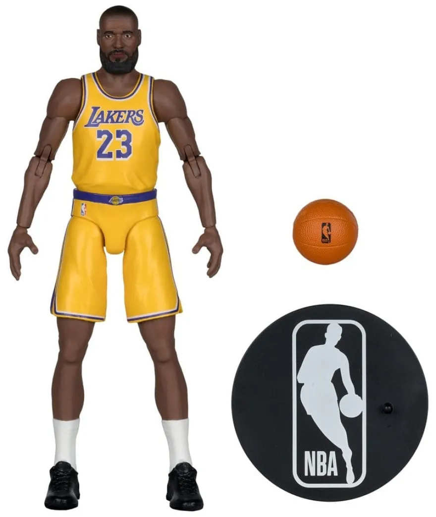 NBA SportsPicks Actionfigur Lebron James (Los Angeles Lakers) 16 cm