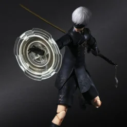 NieR Automata Play Arts Kai Actionfigur 9S (YORHA NO.9 TYPE S) Deluxe Version