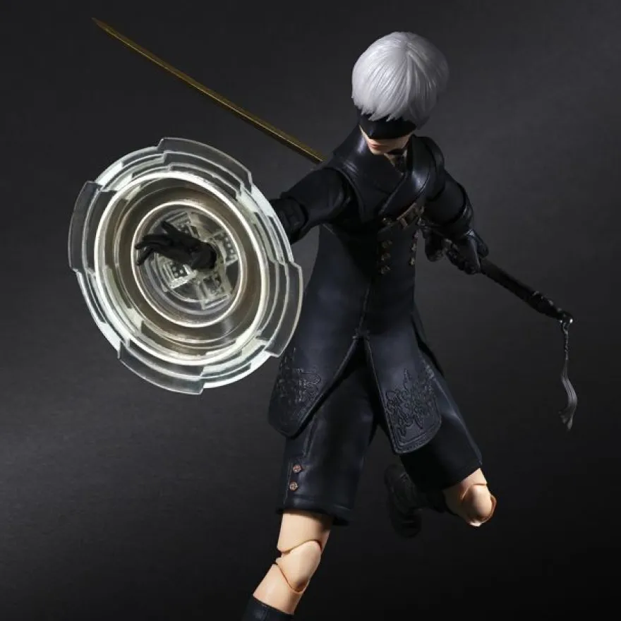 NieR Automata Play Arts Kai Actionfigur 9S (YORHA NO.9 TYPE S) Deluxe Version
