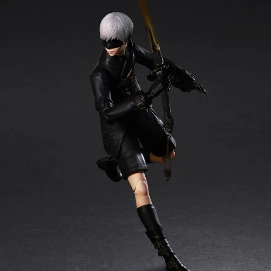 NieR Automata Play Arts Kai Actionfigur 9S (YORHA NO.9 TYPE S) Deluxe Version