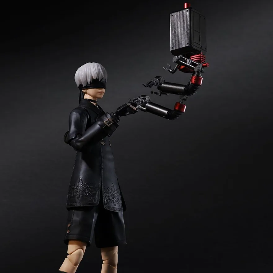 NieR Automata Play Arts Kai Actionfigur 9S (YORHA NO.9 TYPE S) Deluxe Version