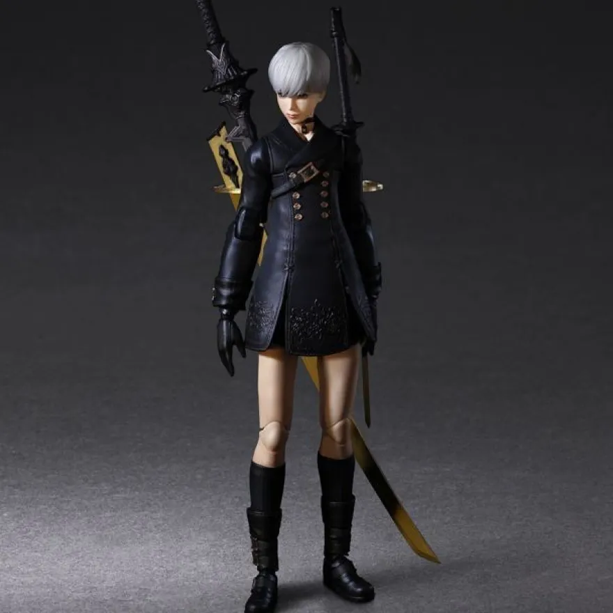 NieR Automata Play Arts Kai Actionfigur 9S (YORHA NO.9 TYPE S) Deluxe Version