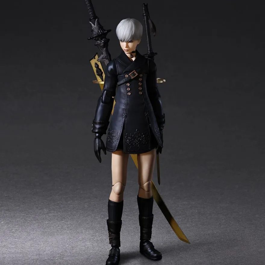 NieR Automata Play Arts Kai Actionfigur 9S (YORHA NO.9 TYPE S) Deluxe Version