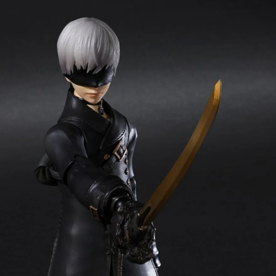 NieR Automata Play Arts Kai Actionfigur 9S (YORHA NO.9 TYPE S) Deluxe Version