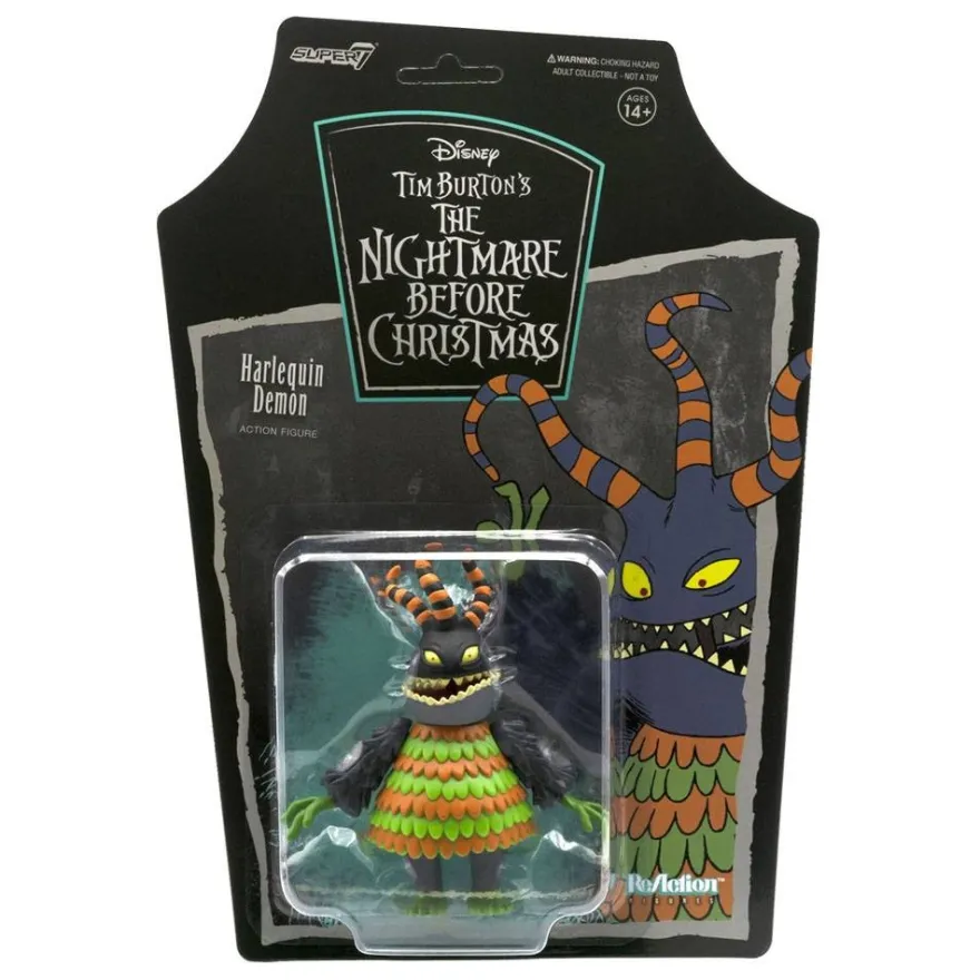 Nightmare before Christmas ReAction Actionfigur Harlequin Demon
