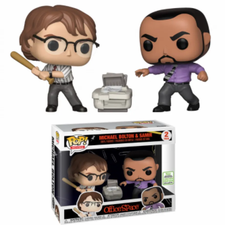 Office Space Funko Pop! Vinylfiguren Samir & Michael (2-Pack) Exclusive