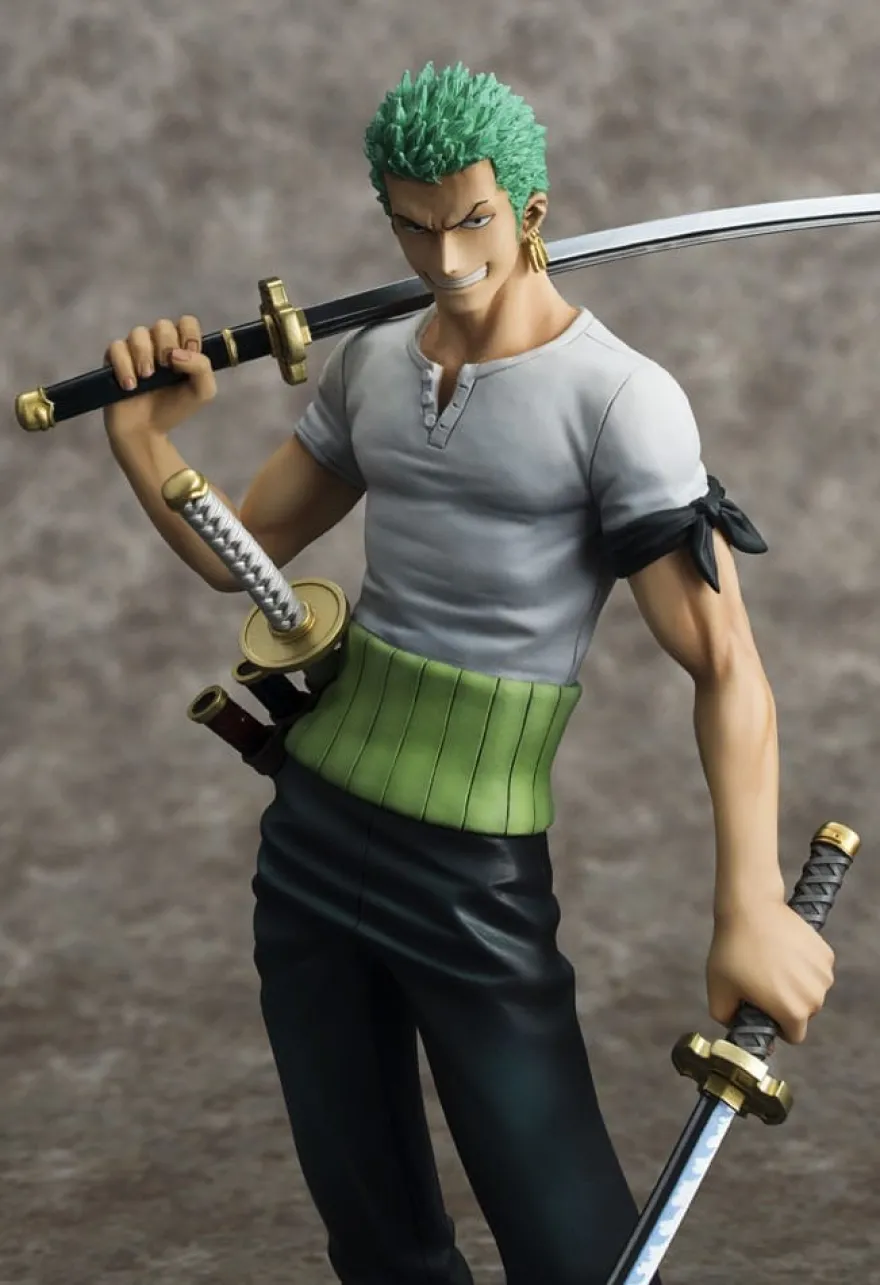 One Piece Excellent Model P.O.P PVC Statue NEO-DX Roronoa Zoro 10th Limited Ver. 23 cm