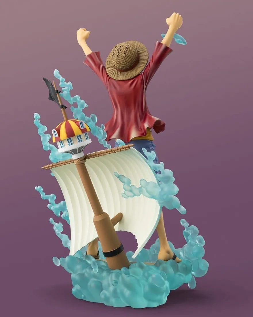 One Piece Figuarts ZERO (STARTune) PVC-Figur Monkey D. Luffy -Setting out for the New World- 25 cm
