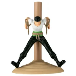 One Piece Figure Life PVC Statue Pirate Hunter Zoro 17 cm