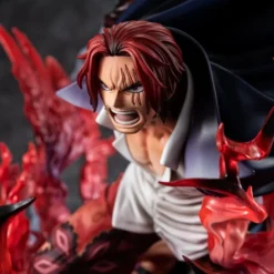 One Piece P.O.P SA-MAXIMUM PVC Statue Leader of Red Hair Pirates Red-Haired Shanks Kamusari 25 cm
