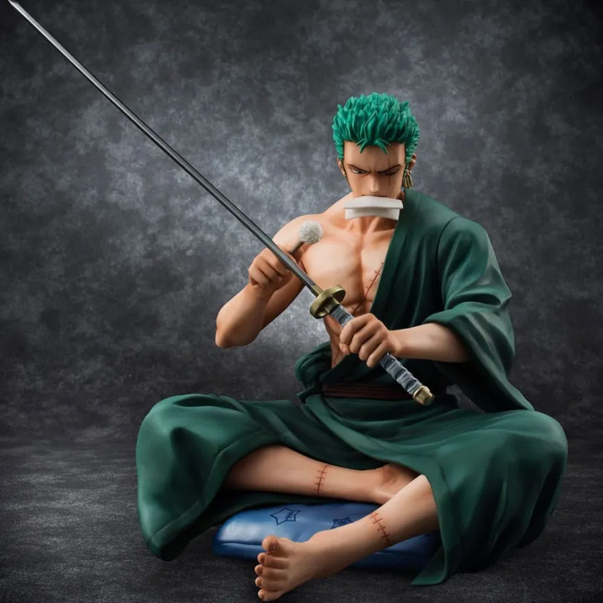 One Piece P.O.P S.O.C PVC Statue 1:8 Roronoa Zorro 13 cm