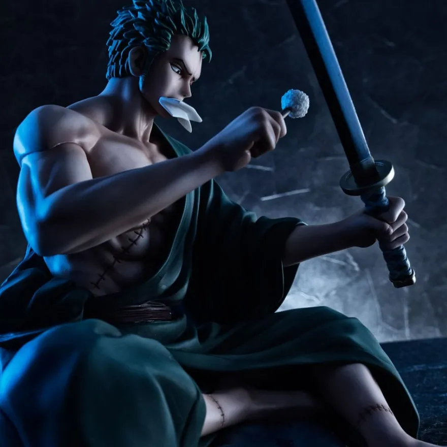 One Piece P.O.P S.O.C PVC Statue 1:8 Roronoa Zorro 13 cm