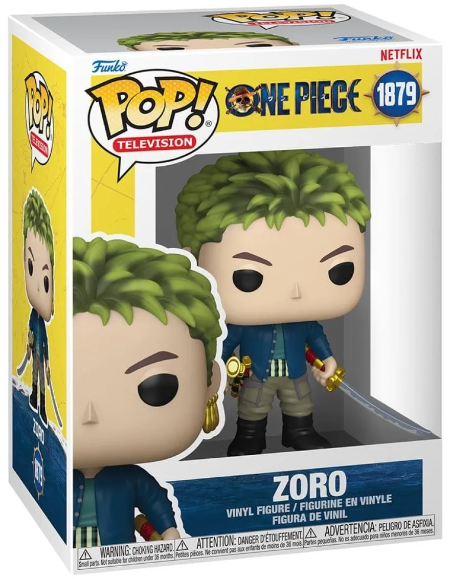 One Piece POP! TV Vinyl Figur Zoro 9 cm