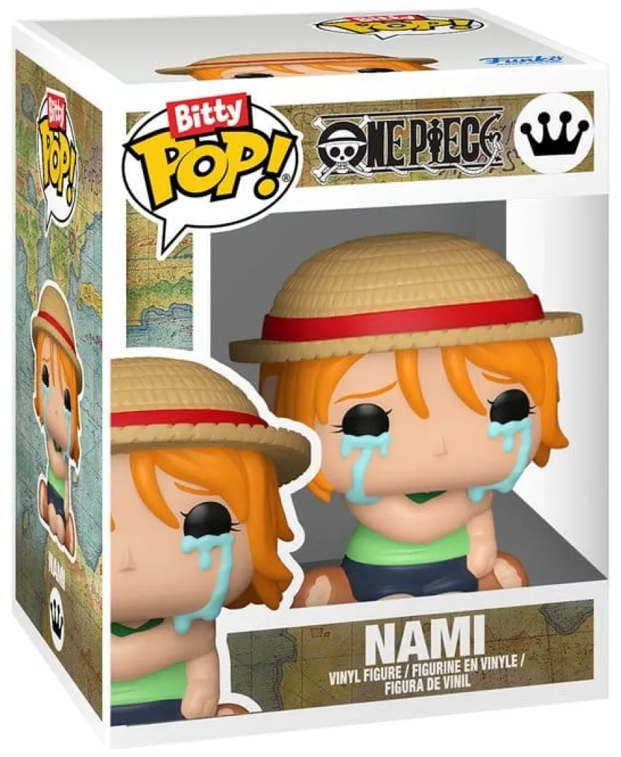 One Piece POP! Vinyl Figuren 2er-Pack Monkey D. Luffy & Nami 2 cm