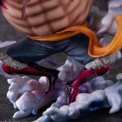 One Piece Portrait.Of.Pirates SA-Maximum PVC Figur Monkey D. Ruffy Gear 4 Bounce-Man 10th Limited