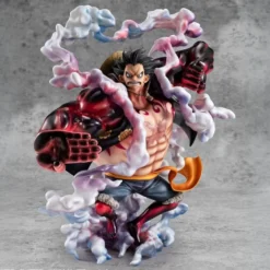 One Piece Portrait.Of.Pirates SA-Maximum PVC Figur Monkey D. Ruffy Gear 4 Bounce-Man 10th Limited