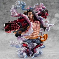 One Piece Portrait.Of.Pirates SA-Maximum PVC Figur Monkey D. Ruffy Gear 4 Bounce-Man 10th Limited