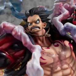 One Piece Portrait.Of.Pirates SA-Maximum PVC Figur Monkey D. Ruffy Gear 4 Bounce-Man 10th Limited