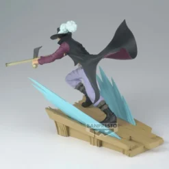One Piece Senkozekkei Dracule Mihawk Figur 12 cm
