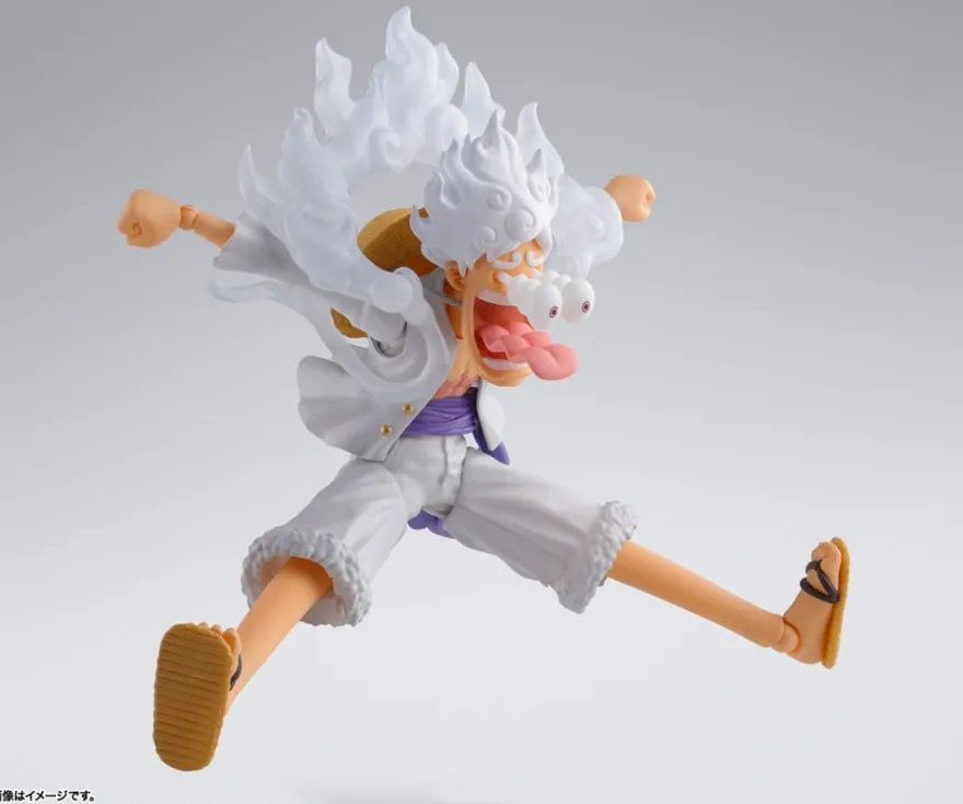 One Piece S.H. Figuarts Actionfigur Monkey D. Ruffy Gear 5 15 cm