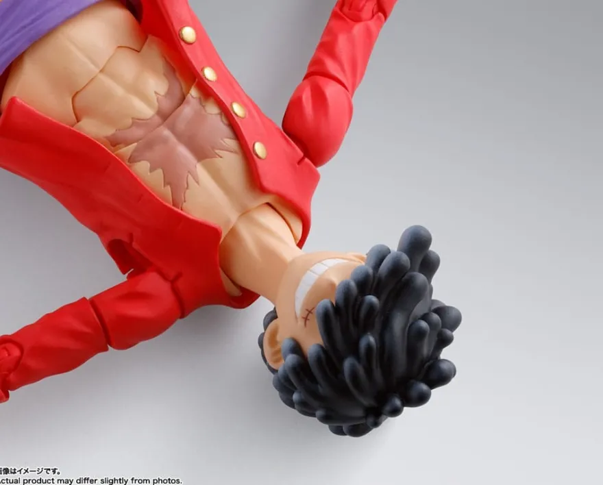One Piece S.H. Figuarts Actionfigur Monkey D. Ruffy Gear 5 15 cm