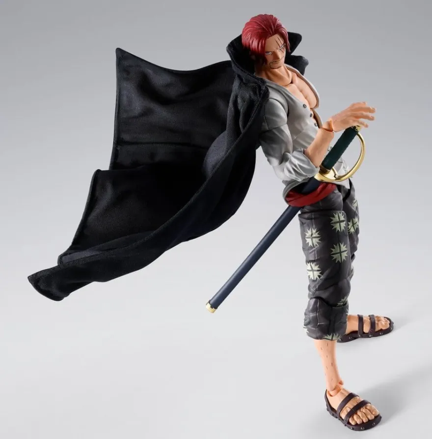 One Piece S.H.Figuarts Actionfigur Shanks -Marineford- 17 cm