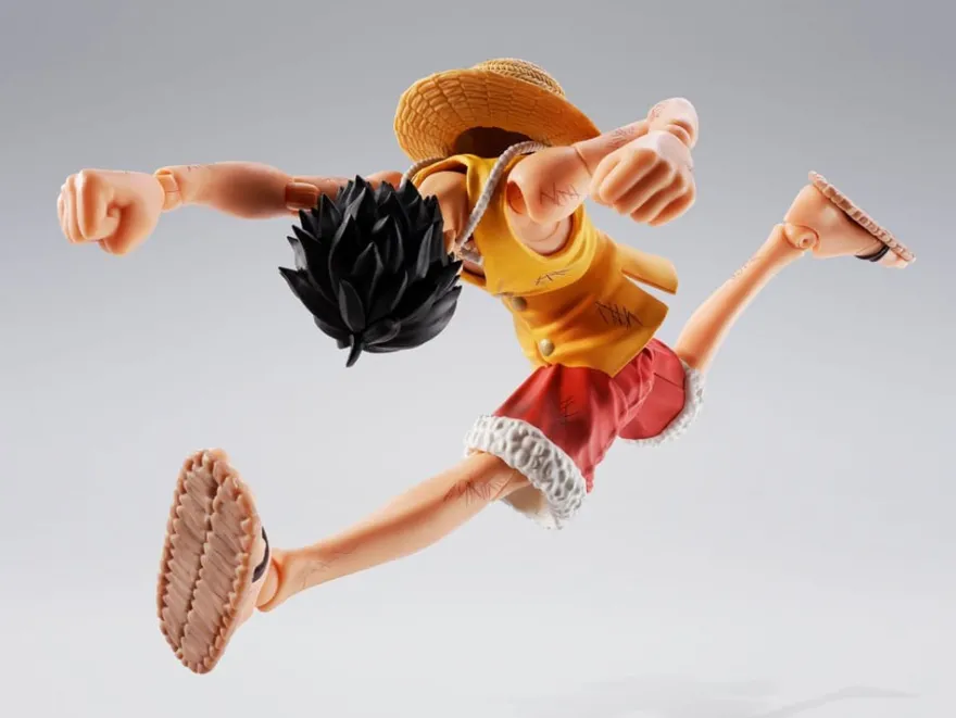 One Piece S.H.Figuarts Actionfigur Monkey D. Luffy Marineford 15 cm