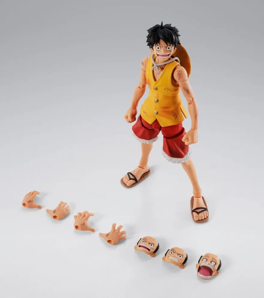 One Piece S.H.Figuarts Actionfigur Monkey D. Luffy Marineford 15 cm