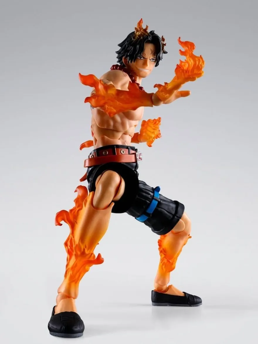 One Piece S.H. Figuarts Actionfigur Portgas D. Ace -Marineford- 16 cm