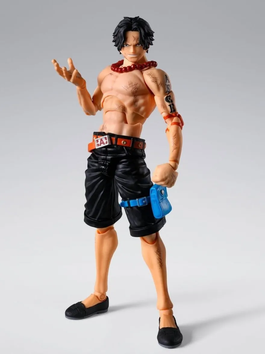 One Piece S.H. Figuarts Actionfigur Portgas D. Ace -Marineford- 16 cm