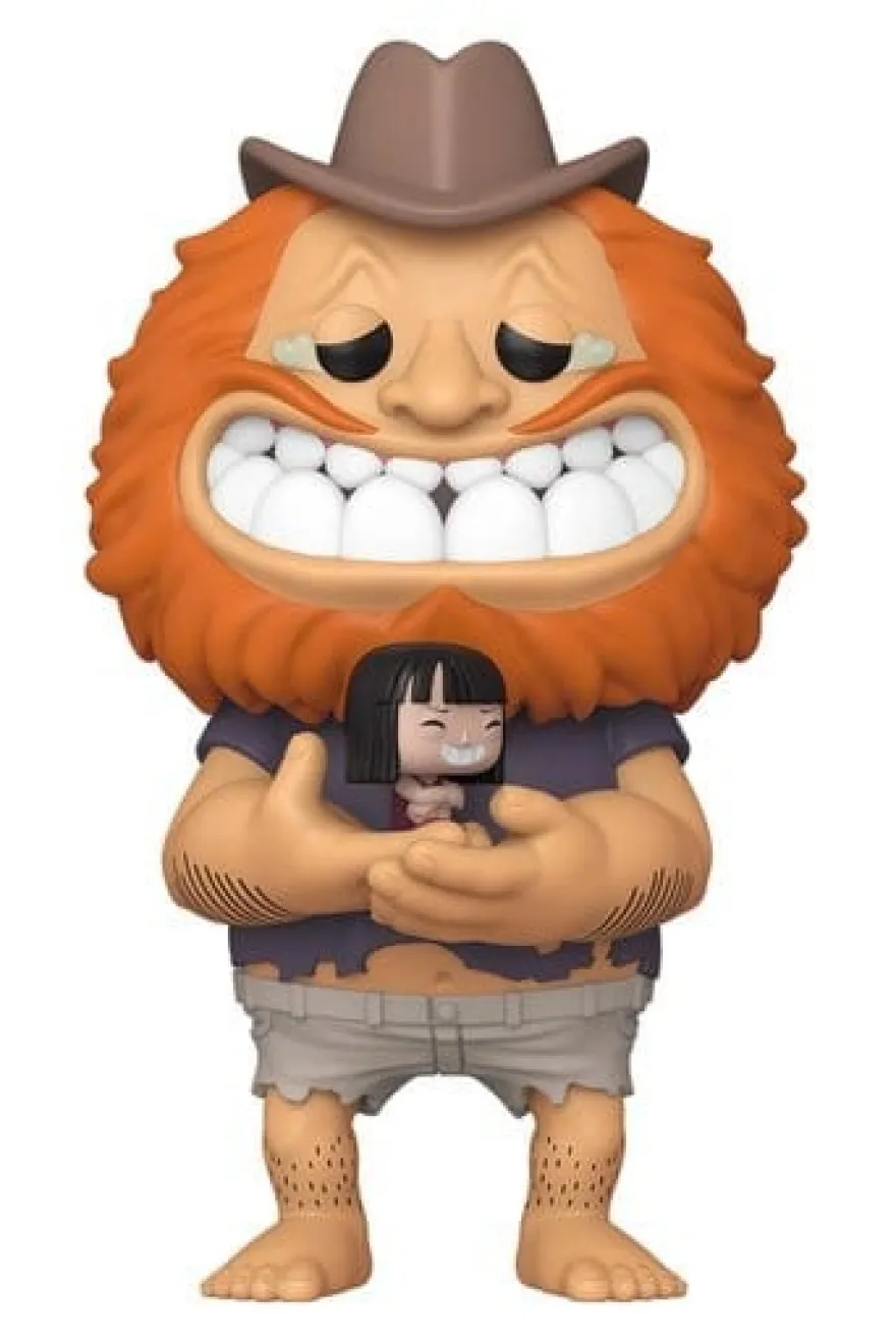 One Piece Super Sized POP! Animation Vinyl Figur Saul w/ Nico Robin 15 cm