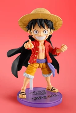 One Piece World Collactable Figures x S.H. Figuarts Actionfigur Monkey D. Luffey 8 cm