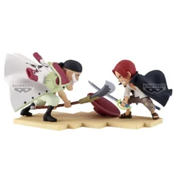 One Piece World Collectable Log Stories Edward Newgate vs. Shanks Figur 13 cm