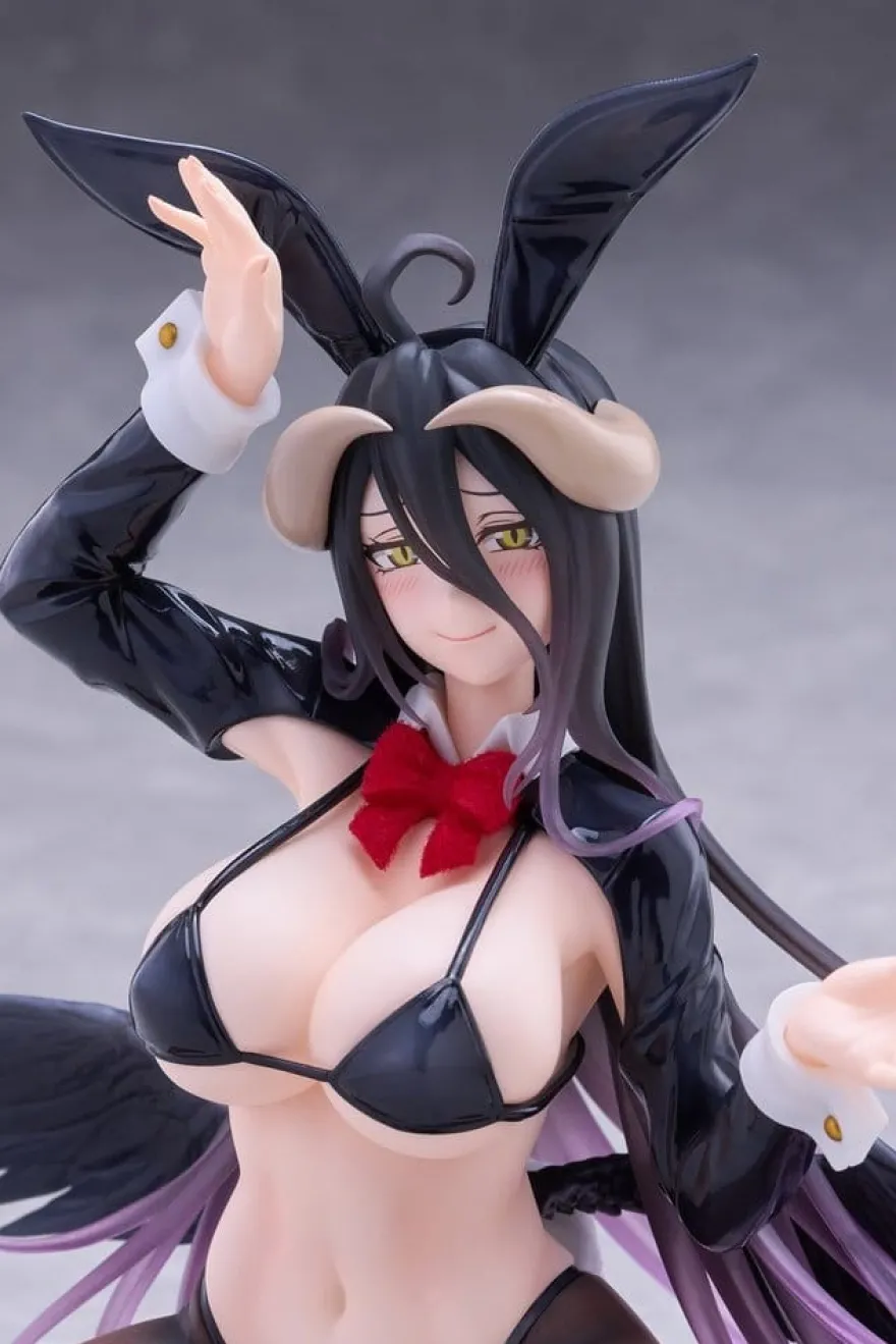 Overlord Moflock PVC Figur Albedo (Reverse Bunny Suit Ver.) 13 cm
