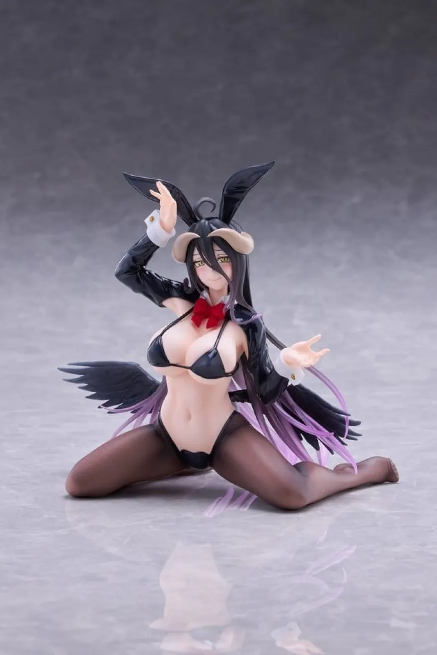 Overlord Moflock PVC Figur Albedo (Reverse Bunny Suit Ver.) 13 cm
