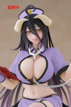 Overlord PVC Figur Desktop Cute Albedo (Nurse Ver.) Renewal 13 cm