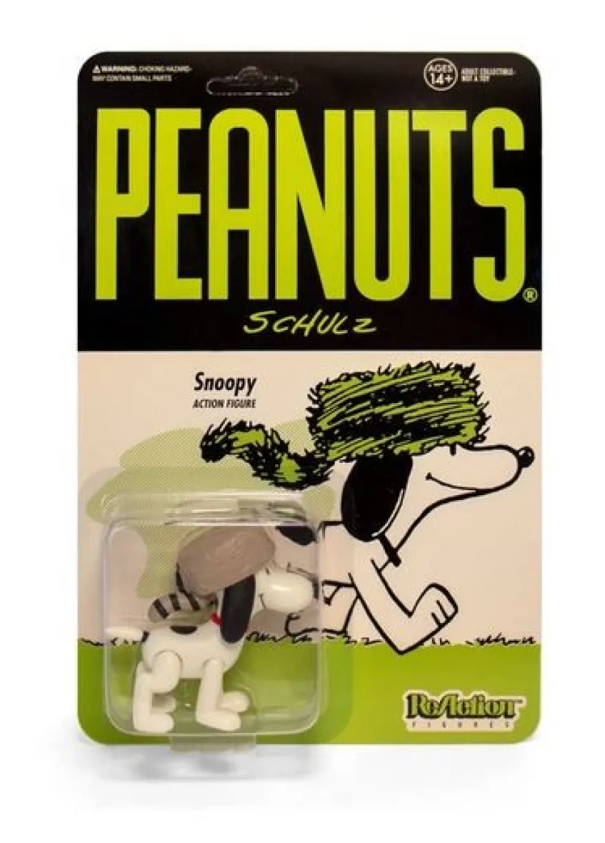 Peanuts ReAction Actionfigur Raccoon Hat Snoopy