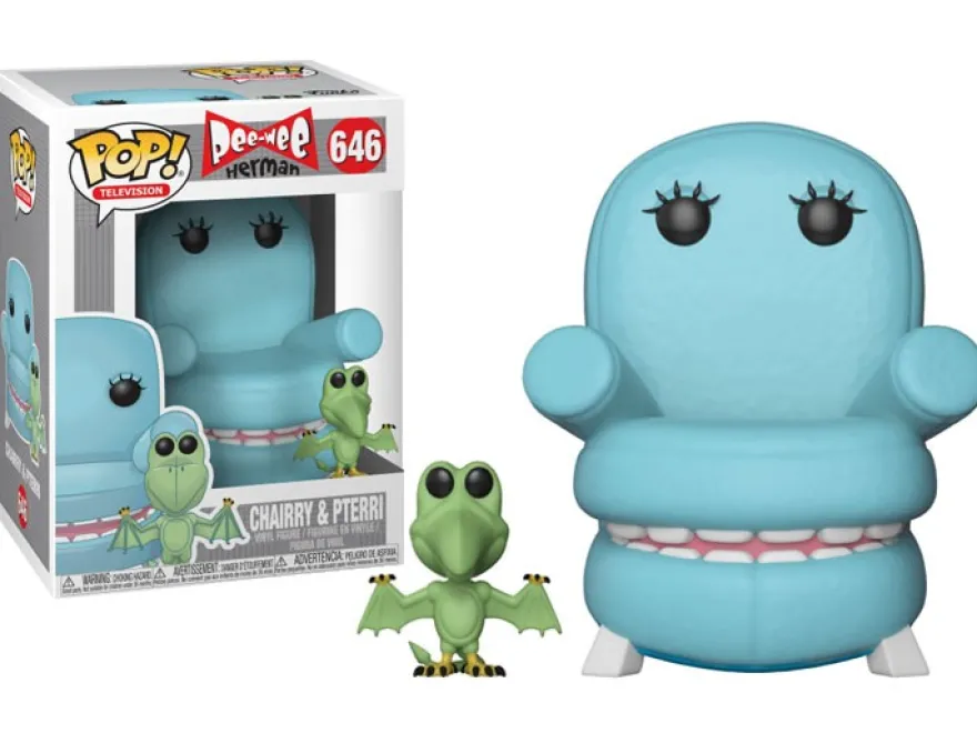 Pee-Wee's Playhouse Funko Pop! Vinylfigur Chairry with Pterri 646
