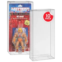 PET Gehäuse 10er-Pack für Masters of the Universe Origins Power Posing (Carded) Box Figuren