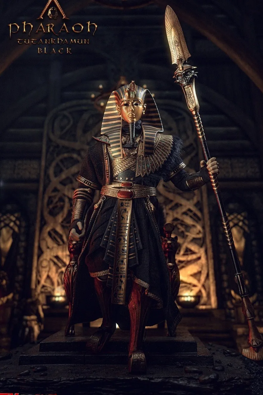 Phicen / TBLeague 1/6 Actionfigur Pharaoh Tutankhamun (Black Version)