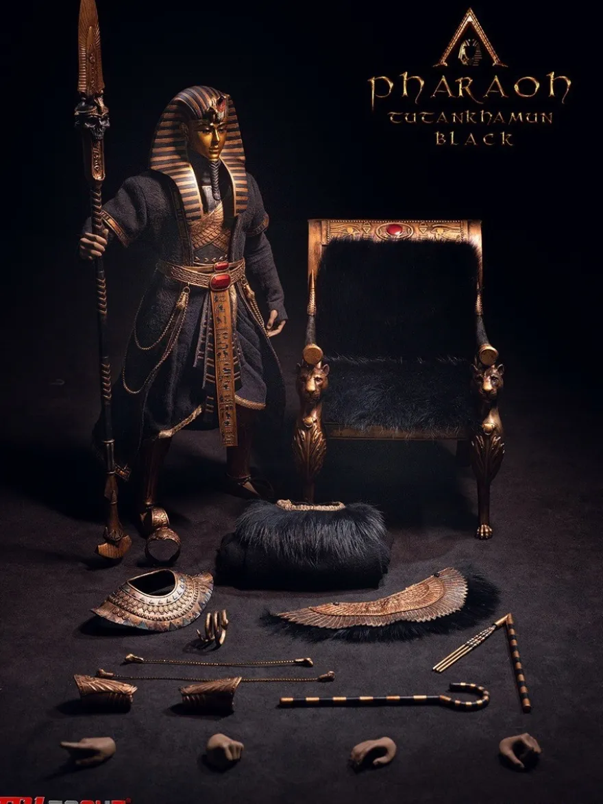 Phicen / TBLeague 1/6 Actionfigur Pharaoh Tutankhamun (Black Version)